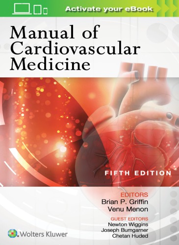 Manual Of Cardiovascular Medicine 5th Edition Brian P Griffin Md