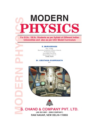Modern Physics 17th Edition R Murugeshan Kiruthiga Sivaprasath