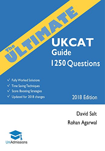 The Ultimate Ukcat Guide 3rd Rohan Agarwal David Salt