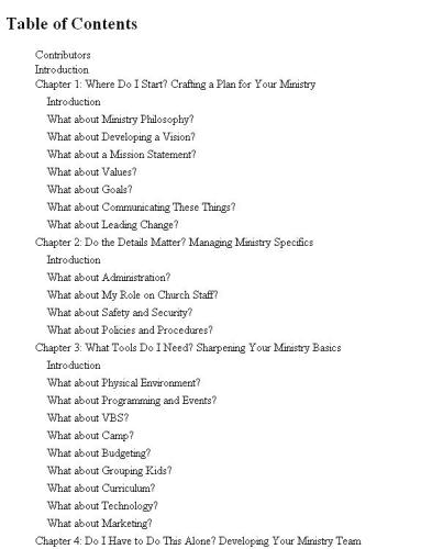 What About Kids Ministry Practical Answers To Questions About Kids Ministry Bill Emeott
