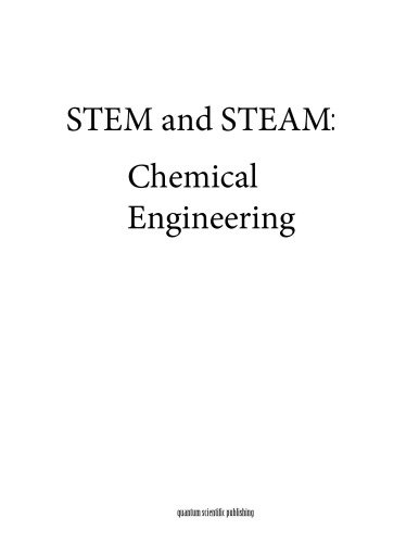 Stem And Steam Chemical Engineering Quantum Scientific Publishing