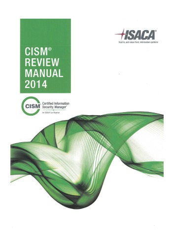 Cism Review Manual 2014 12th Isaca