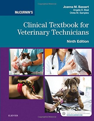 Mccurnins Clinical Textbook For Veterinary Technicians 9th Joanna M Bassert