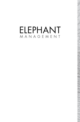 Elephant Management A Scientific Assessment For South Africa R J Scholes