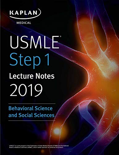 Usmle Step 1 Lecture Notes 2019 Behavioral Science And Social Sciences Kaplan