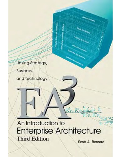 An Introduction To Enterprise Architecture 3rd Edition Scott A Bernard