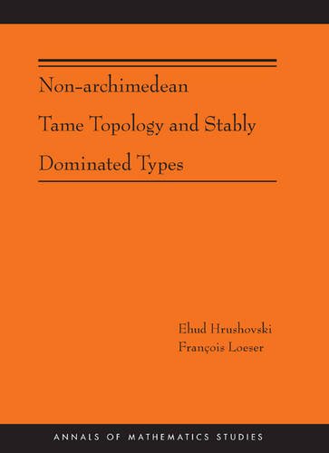 Nonarchimedean Tame Topology And Stably Dominated Types 1st Edition Ehud Hrushovski