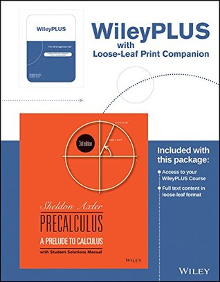 Precalculus A Prelude To Calculus 3rd Sheldon Axler