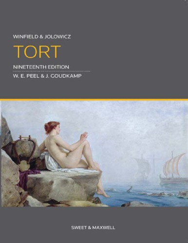 Winfield And Jolowicz On Tort Classics James Goudkamp