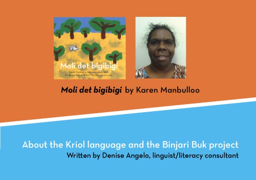About The Kriol Language And The Binjari Buk Project Denise Angelo
