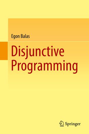 Disjunctive Programming 1st Ed Egon Balas