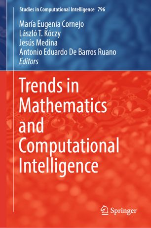 Trends In Mathematics And Computational Intelligence 1st Ed Mara Eugenia Cornejo