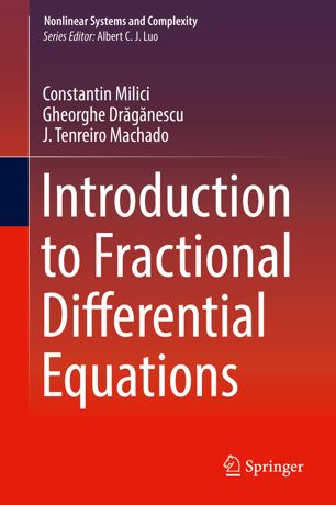 Introduction To Fractional Differential Equations 1st Ed Constantin Milici