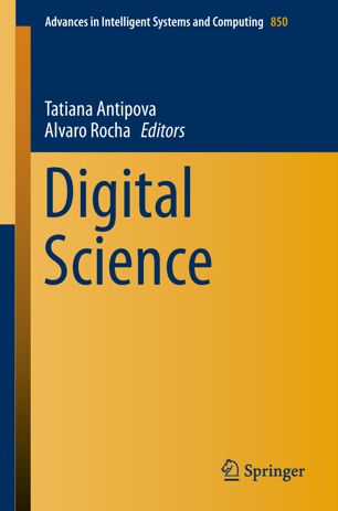 Digital Science 1st Ed Tatiana Antipova Alvaro Rocha