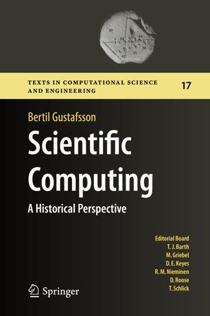 Scientific Computing A Historical Perspective 1st Ed Bertil Gustafsson