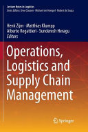 Operations Logistics And Supply Chain Management 1st Ed Henk Zijm