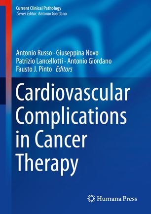 Cardiovascular Complications In Cancer Therapy 1st Ed Antonio Russo
