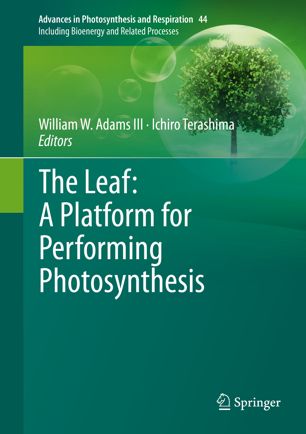 The Leaf A Platform For Performing Photosynthesis 1st Ed William W Adams Iii