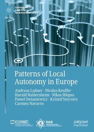 Patterns Of Local Autonomy In Europe 1st Ed Andreas Ladner Nicolas Keuffer