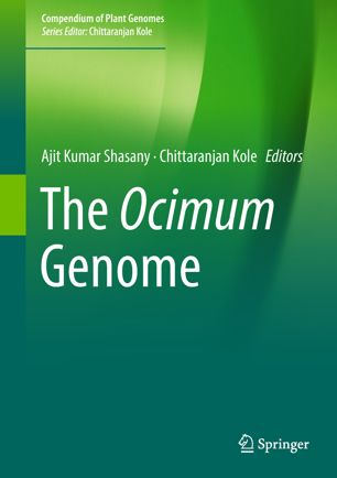 The Ocimum Genome 1st Ed Ajit Kumar Shasany Chittaranjan Kole