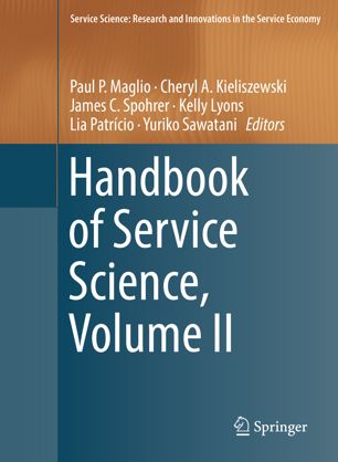 Handbook Of Service Science Volume Ii 1st Ed Paul P Maglio