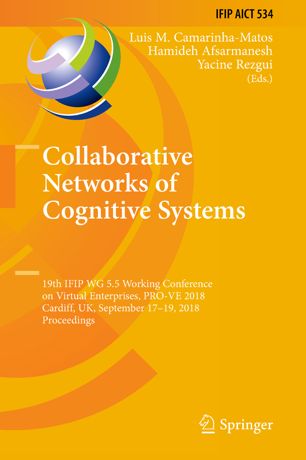 Collaborative Networks Of Cognitive Systems 19th Ifip Wg 55 Working Conference On Virtual Enterprises Prove 2018 Cardiff Uk September 1719 2018 Proceedings 1st Ed Luis M Camarinhamatos