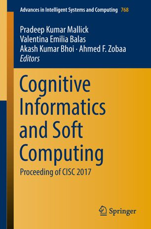 Cognitive Informatics And Soft Computing Proceeding Of Cisc 2017 1st Ed Pradeep Kumar Mallick