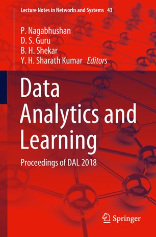 Data Analytics And Learning Proceedings Of Dal 2018 1st Ed P Nagabhushan