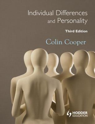 Individual Differences And Personality Paperback Colin Cooper