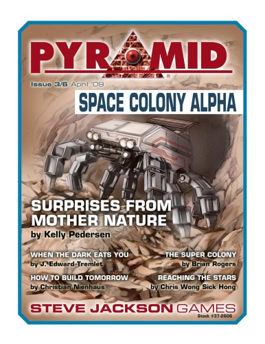 Pyramid Space Colony Alpha Steve Jackson