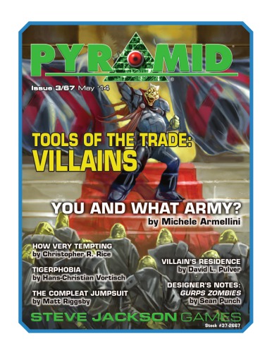 Pyramid Tools Of The Trade Villains Steve Jackson