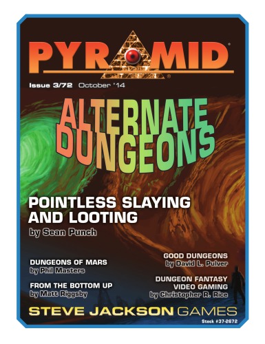 Pyramid Alternate Dungeons Steve Jackson