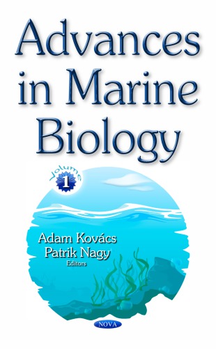 Advances In Marine Biology Volume 1 Kovács Adam Nagy Patrik