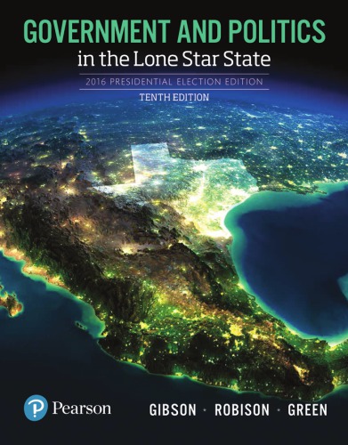 Revel For Government And Politics In The Lone Star State 10th Edbook L Tucker Gibson Jr Clay Robison