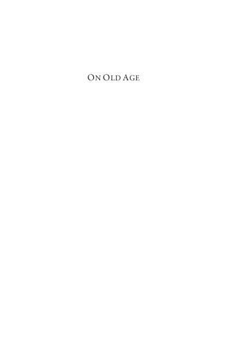 On Old Age Approaching Death In Antiquity And The Middle Ages Christian Krtzl