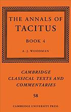 The Annals Of Tacitus Book 4 Woodman A J