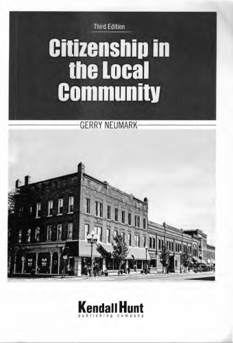Citizenship In The Local Community 3rd Gerald Neumark