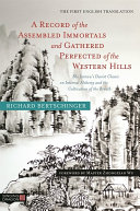 A Record Of The Assembled Immortals And Gathered Perfected Of The Western Hills Shi Jianwus Daoist Classic On Internal Alchemy And The Cultivation Of The Breath Illustrated Annotated Bertschinger