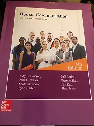 Human Communication 6th University Of Central Florida Edition Paperback Pearson