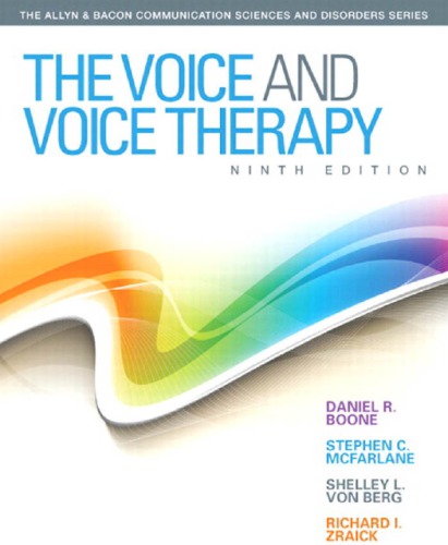 The Voice And Voice Therapy 9th Daniel R Boone Stephen C Mcfarlane