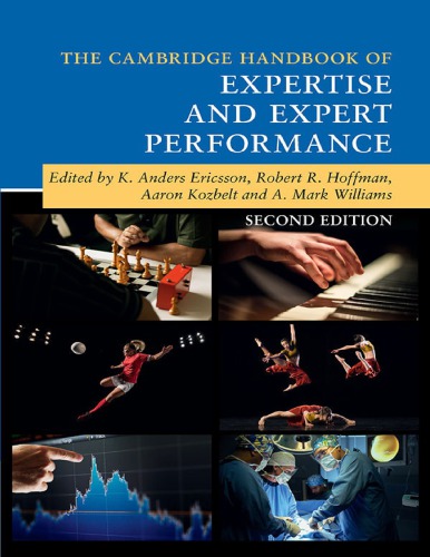 The Cambridge Handbook Of Expertise And Expert Performance 2nd Edition K Anders Ericsson