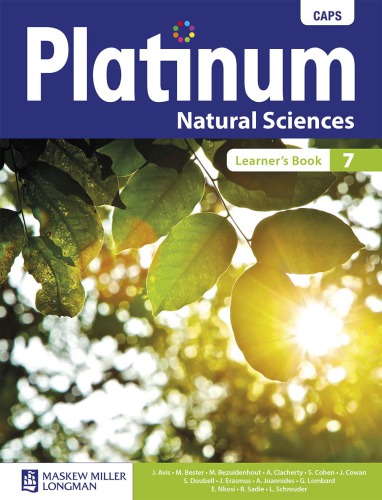 Platinum Natural Sciences Grade 7 Learners Book Avis J