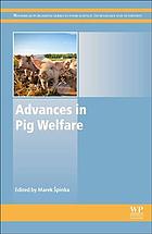 Advances In Pig Welfare Pinka Marek
