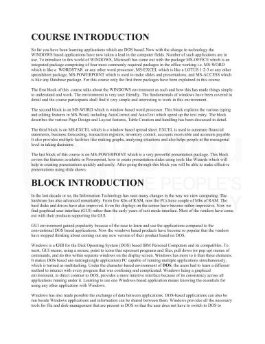 Certificate In Business Skills Cbs Ignou