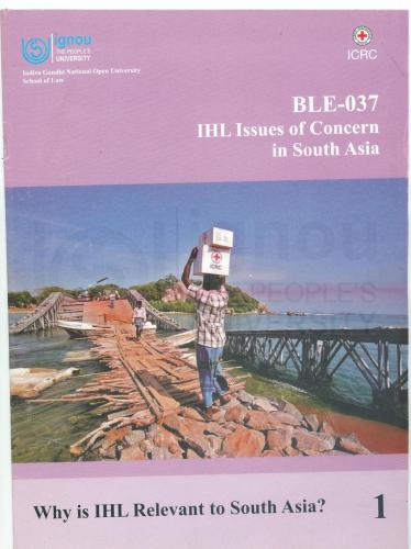 Certificate In International Humanitarian Law Cihl Partii Ignou