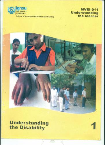 Post Graduate Certificate In Information And Assistive Technologies For The Instructors Of Visually Impaired Pgciativi Ignou