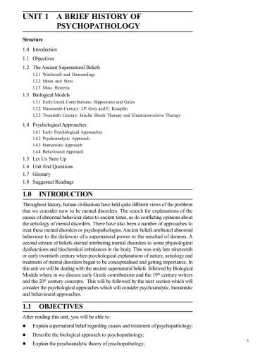 Ma In Psychology Mapc Second Year Ignou