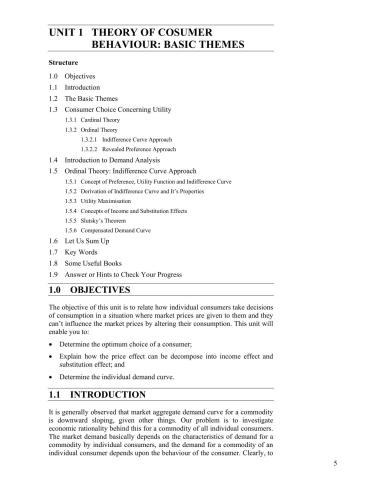 Master Of Arts Economics Mec Second Year Ignou