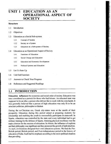 Master Of Arts Education Ma Edu Compulsory Courses Ignou