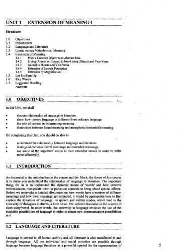 Ba English Elective Part11 Ignou
